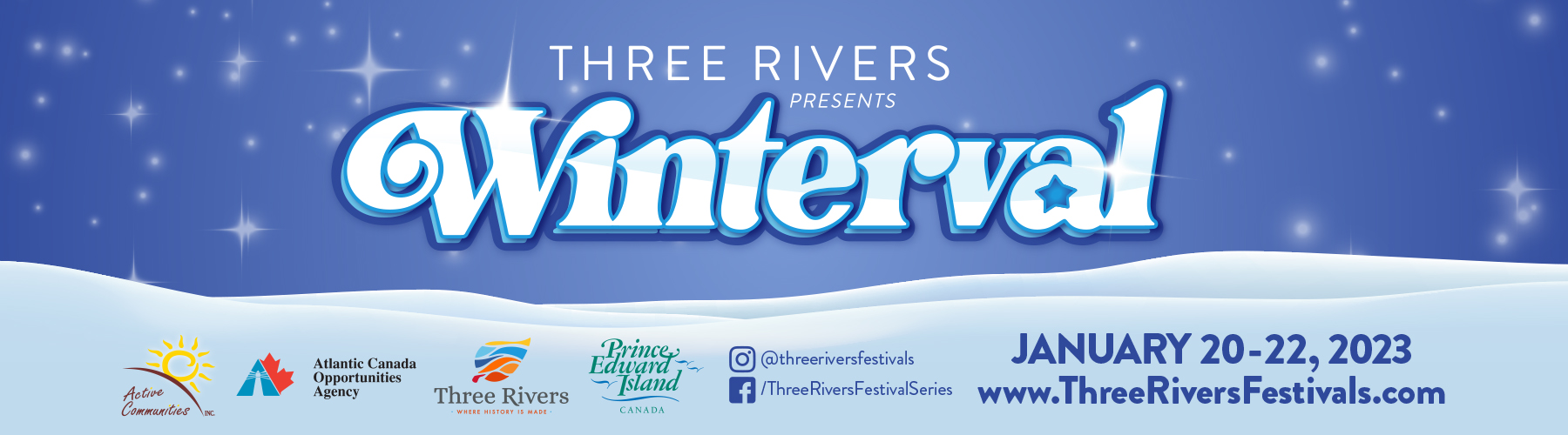 Three Rivers Winterval Winter Festival event for Three Rivers municipalities in PEI