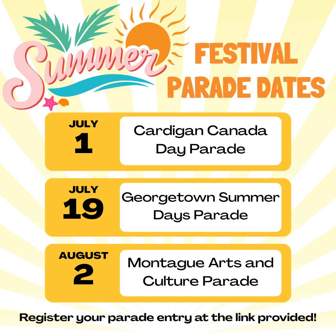Summer 2025 Parade Dates 2024 Parade Dates